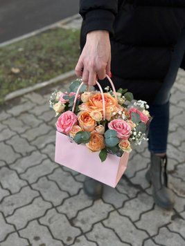 Квіткова сумочка  310 фото