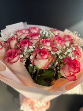 Букет з джумілії троянди  buket-z-dzhumilii фото